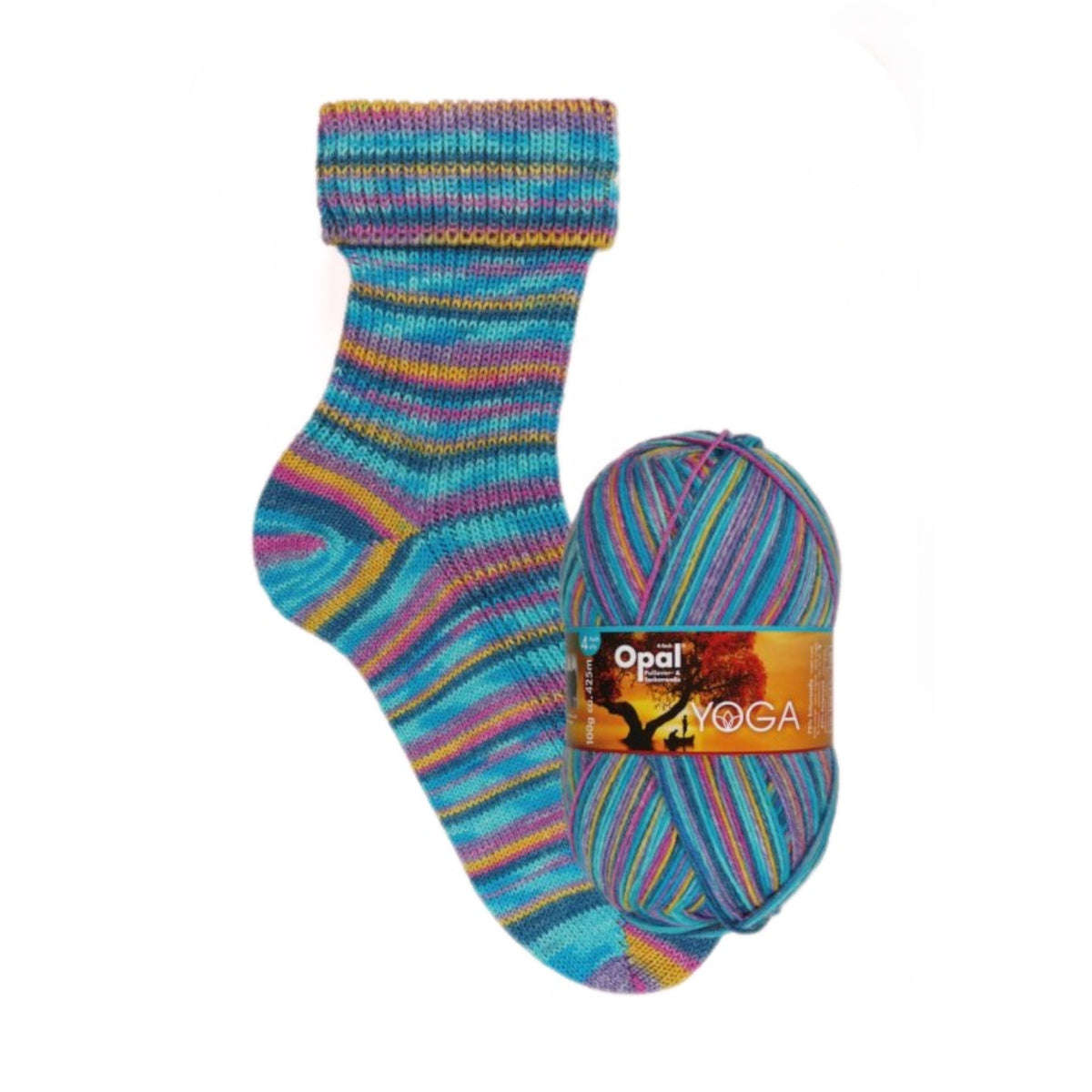 Opal, 4-Ply Sock - Yoga Collection