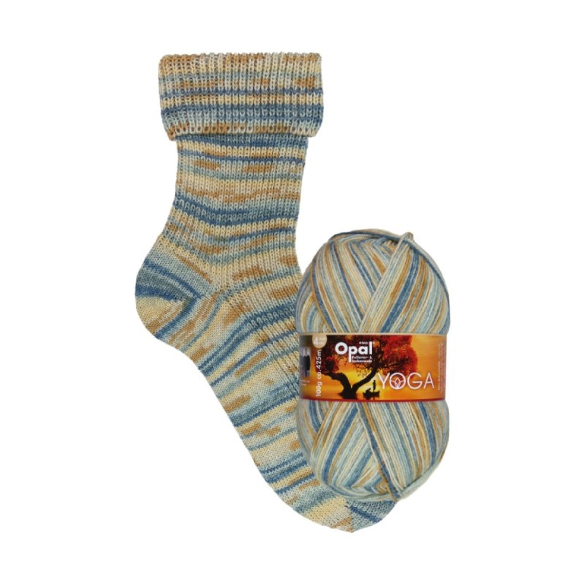 Opal, 4-Ply Sock - Yoga Collection