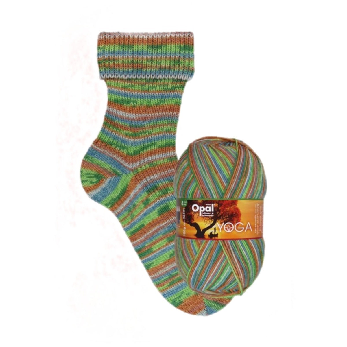 Opal, 4-Ply Sock - Yoga Collection