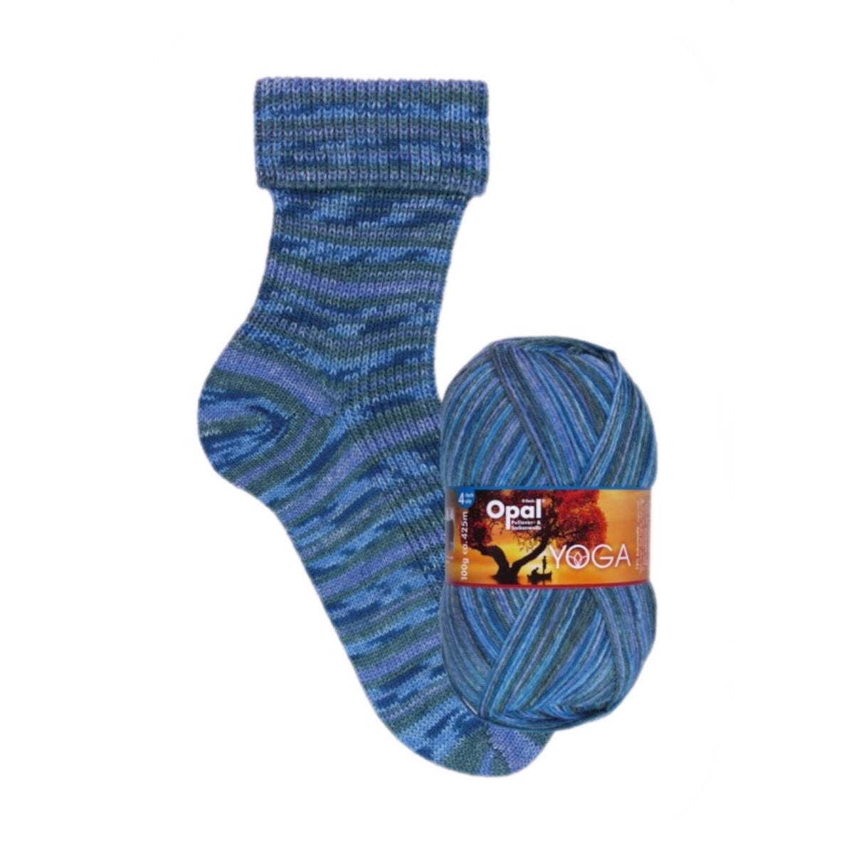 Opal, 4-Ply Sock - Yoga Collection