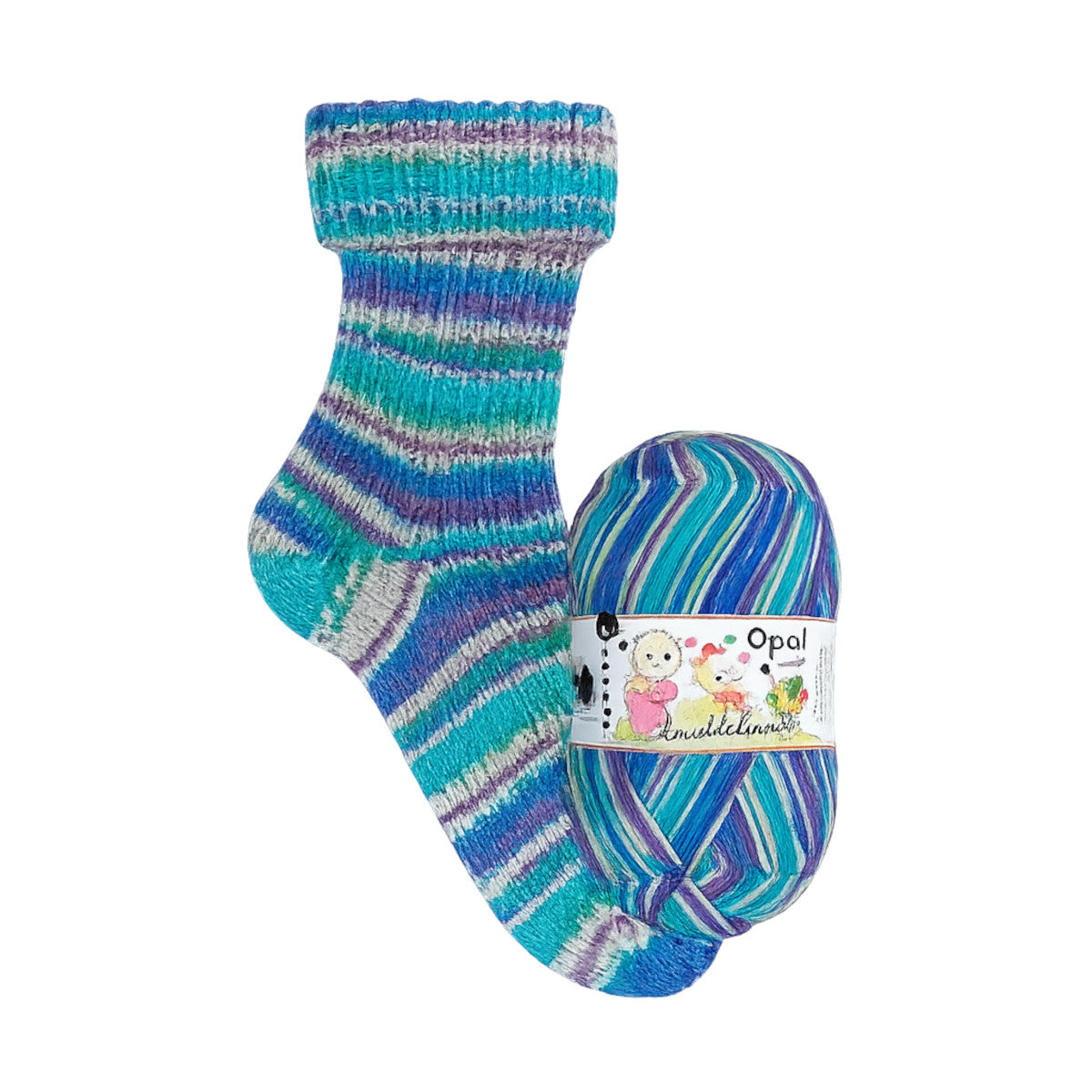 Opal, 6-Ply Sock