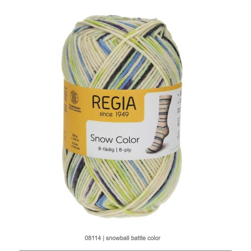 Regia, 8 - ply Snow Colors - YARNBOWRegia, 8 - ply Snow Colors