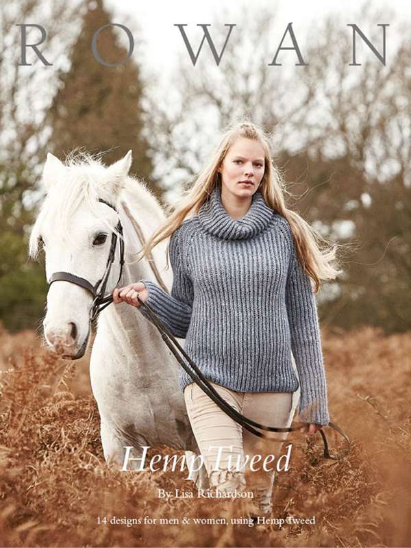 Rowan Pattern Book - Lisa Ridchardson. Hemp Tweed - YARNBOWRowan Pattern Book - Lisa Ridchardson. Hemp Tweed