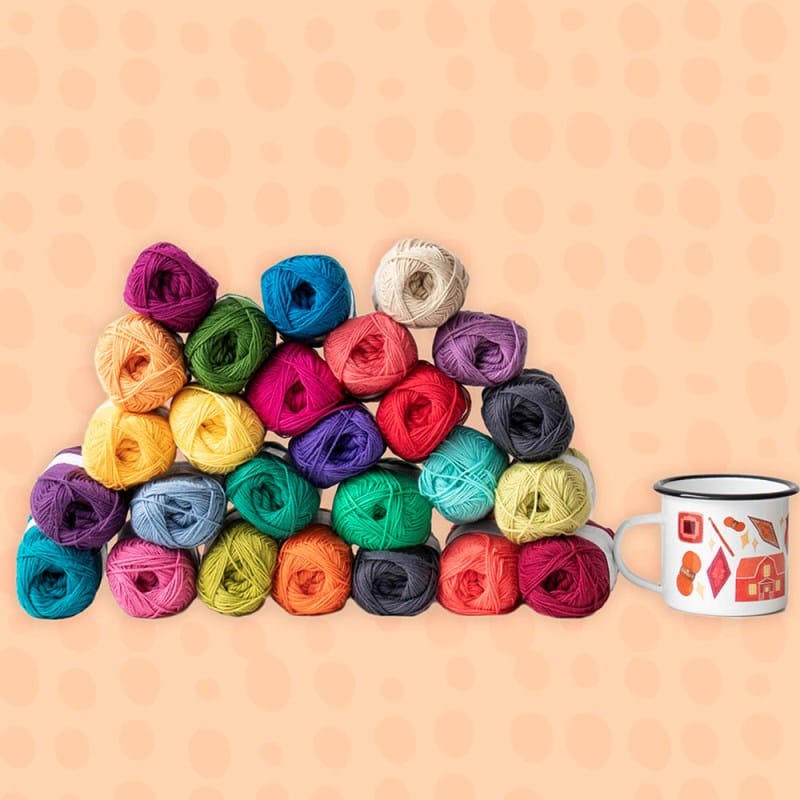 Scheepjes CKAL - 2024 - Festival of Lights Blanket, Organicon Kit - YARNBOWScheepjes CKAL - 2024 - Festival of Lights Blanket, Organicon Kit