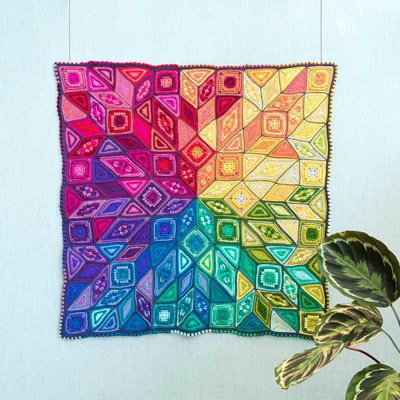 Scheepjes CKAL - 2024 - Festival of Lights Blanket, Organicon Kit - YARNBOWScheepjes CKAL - 2024 - Festival of Lights Blanket, Organicon Kit