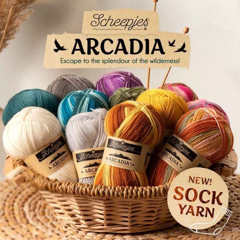 Scheepjes Yarns, Arcadia - YARNBOWScheepjes Yarns, Arcadia