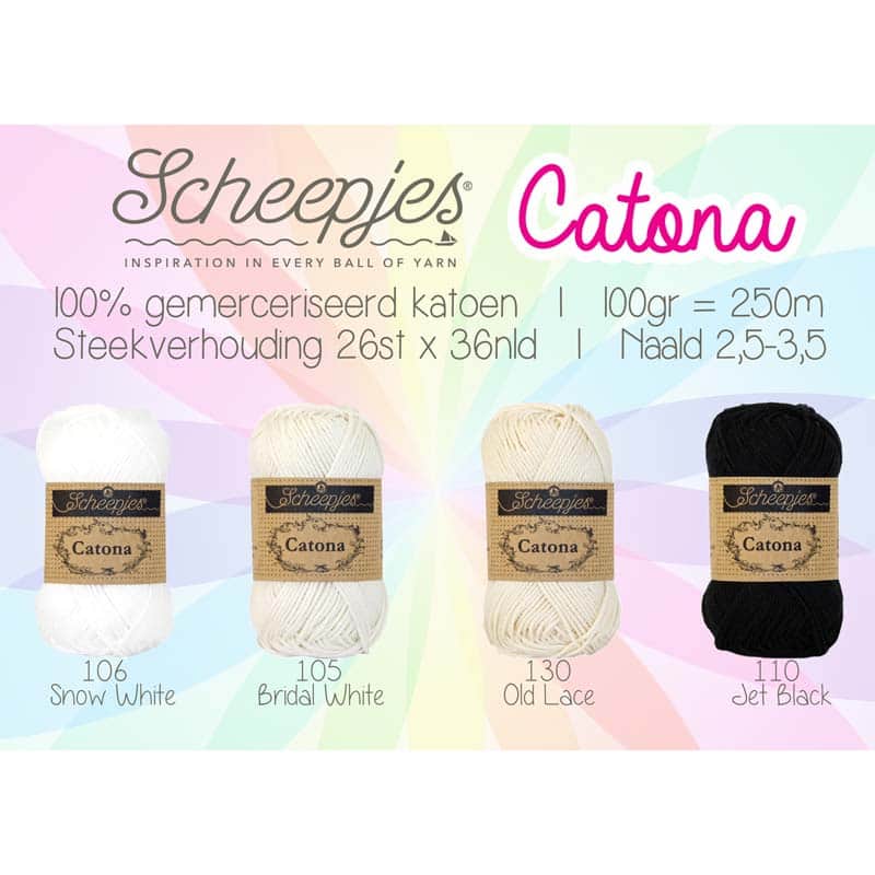 Scheepjes Yarns, Catona 100 gram - YARNBOWScheepjes Yarns, Catona 100 gram