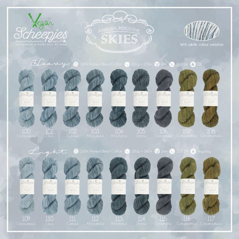 Scheepjes Yarns, Skies Light - YARNBOWScheepjes Yarns, Skies Light