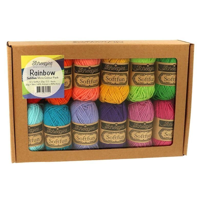 Scheepjes Yarns, Softfun Minis Color Pack - YARNBOWScheepjes Yarns, Softfun Minis Color Pack