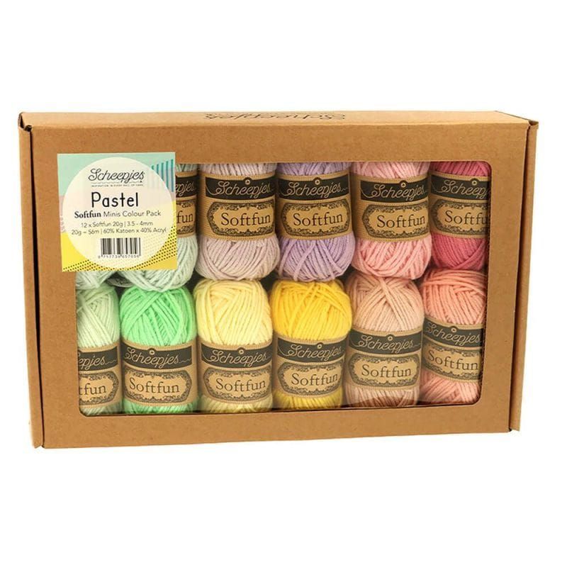 Scheepjes Yarns, Softfun Minis Color Pack - YARNBOWScheepjes Yarns, Softfun Minis Color Pack
