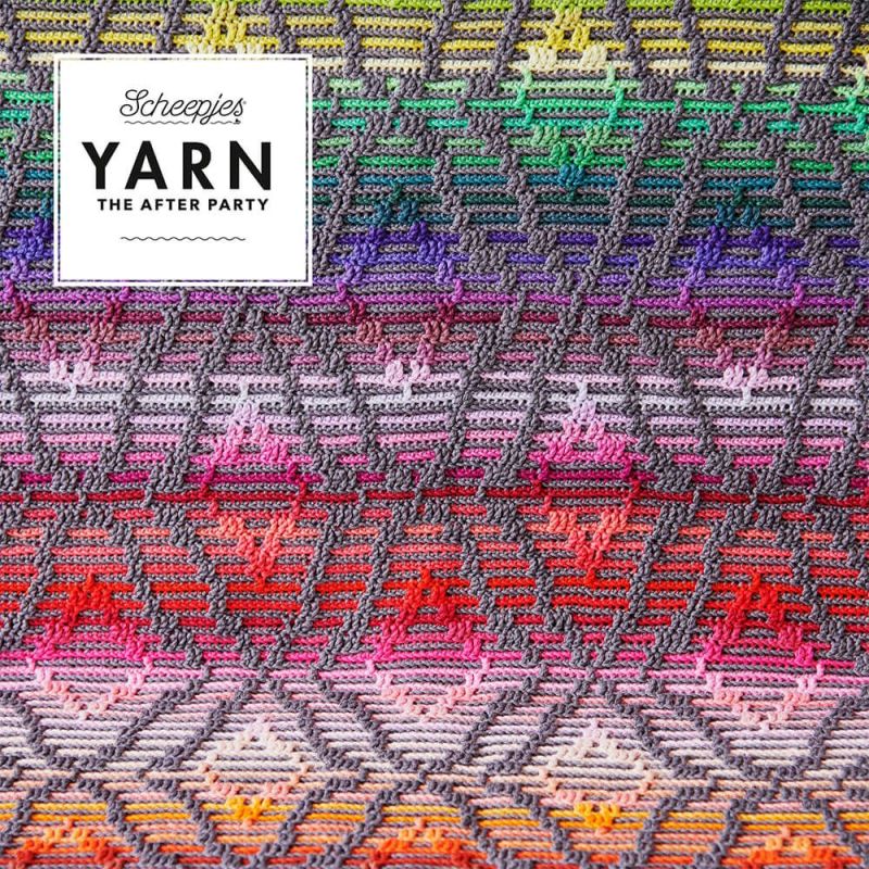 Scheepjes Yarns The After Party Patterns #47. The Diamond Sofa Runner - YARNBOWScheepjes Yarns The After Party Patterns #47. The Diamond Sofa Runner