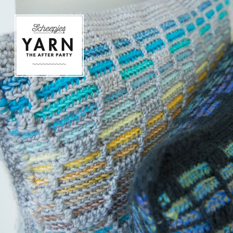 Scheepjes Yarns The After Party Patterns #50. The Honeycomb Cushion - YARNBOWScheepjes Yarns The After Party Patterns #50. The Honeycomb Cushion