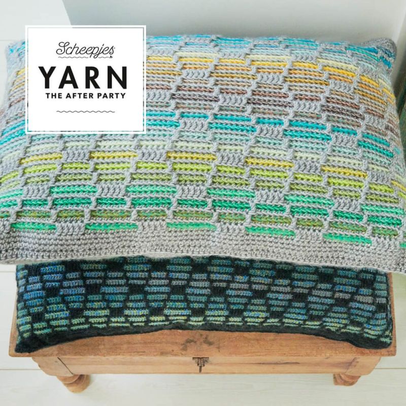 Scheepjes Yarns The After Party Patterns #50. The Honeycomb Cushion - YARNBOWScheepjes Yarns The After Party Patterns #50. The Honeycomb Cushion