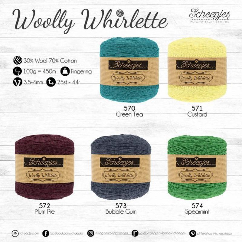 Scheepjes Yarns, Woolly Whirlette - YARNBOWScheepjes Yarns, Woolly Whirlette