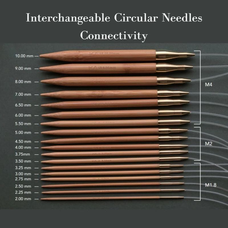 Seeknit - Interchangeable set Koshitsu Luxe 5" - Cherry Blossom - YARNBOWSeeknit - Interchangeable set Koshitsu Luxe 5" - Cherry Blossom