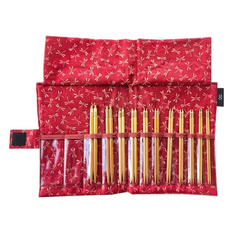 Seeknit - Interchangeable set Koshitsu Luxe 5" - Dragonfly Red - YARNBOWSeeknit - Interchangeable set Koshitsu Luxe 5" - Dragonfly Red