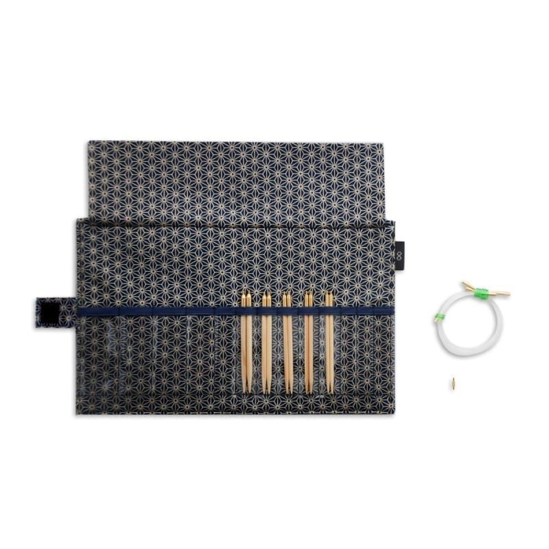 Seeknit - Interchangeable set Shirotake M 4" - Dragonfly Black - YARNBOWSeeknit - Interchangeable set Shirotake M 4" - Dragonfly Black