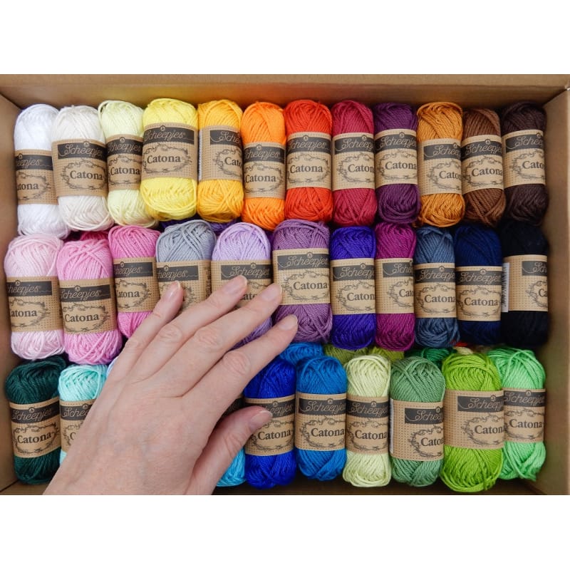 Scheepjes Yarns, Catona Color Pack