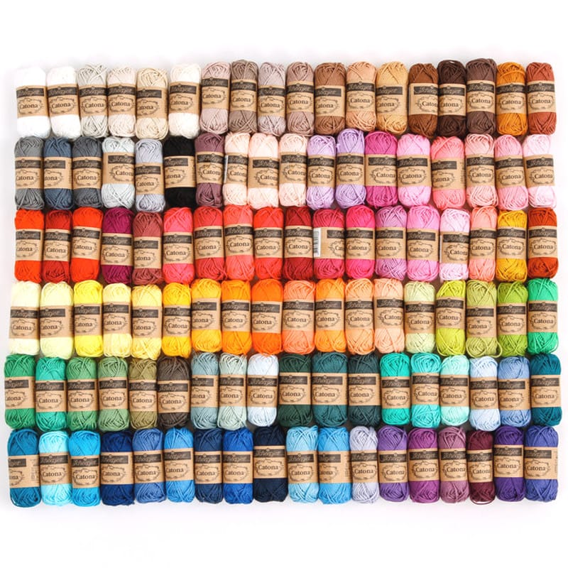 Scheepjes Yarns, Catona Color Pack