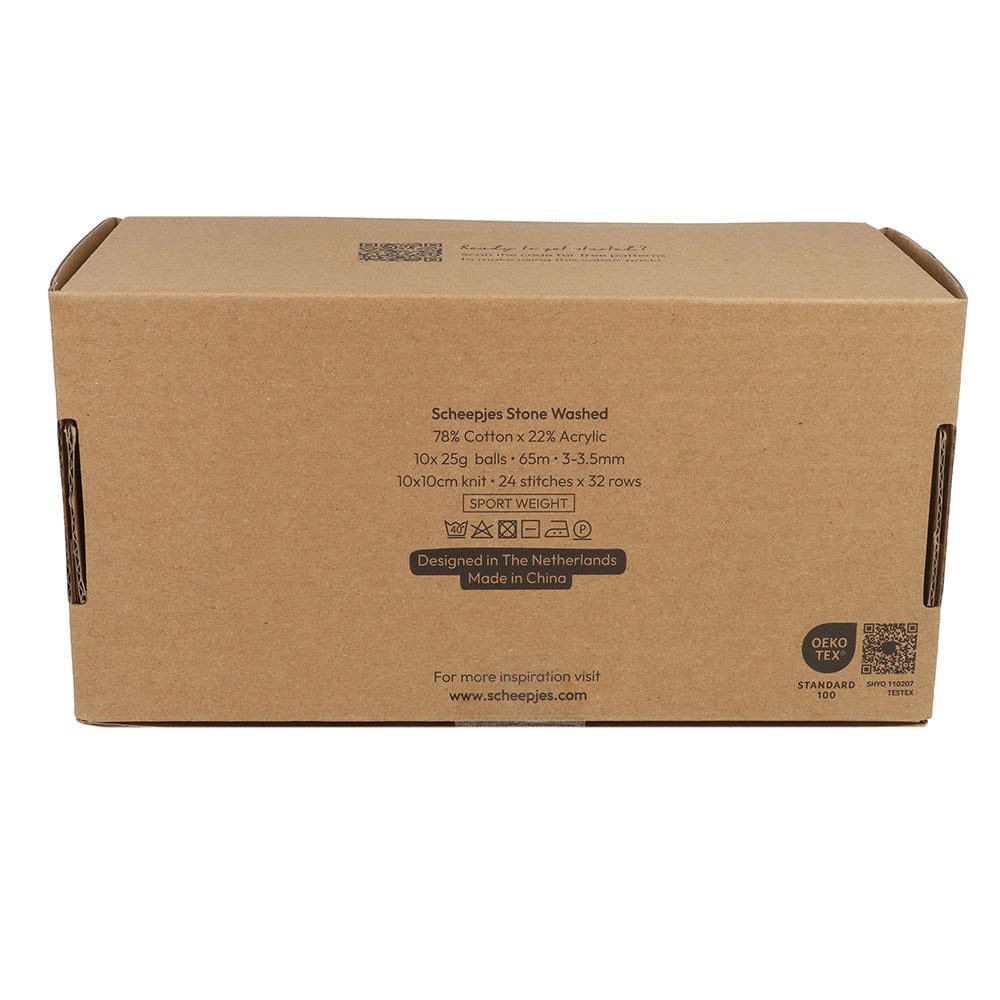 Scheepjes Yarns, Stone Washed Color Pack