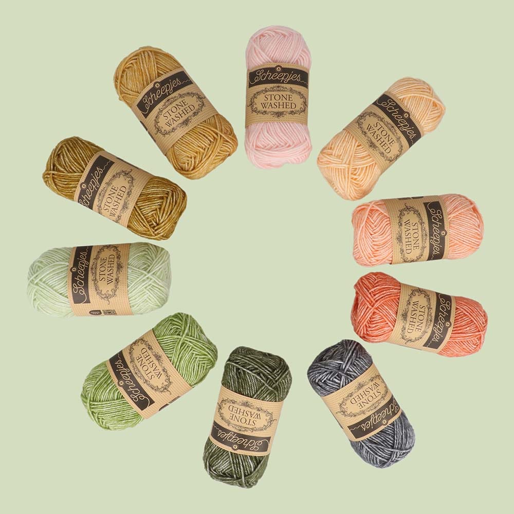 Scheepjes Yarns, Stone Washed Color Pack