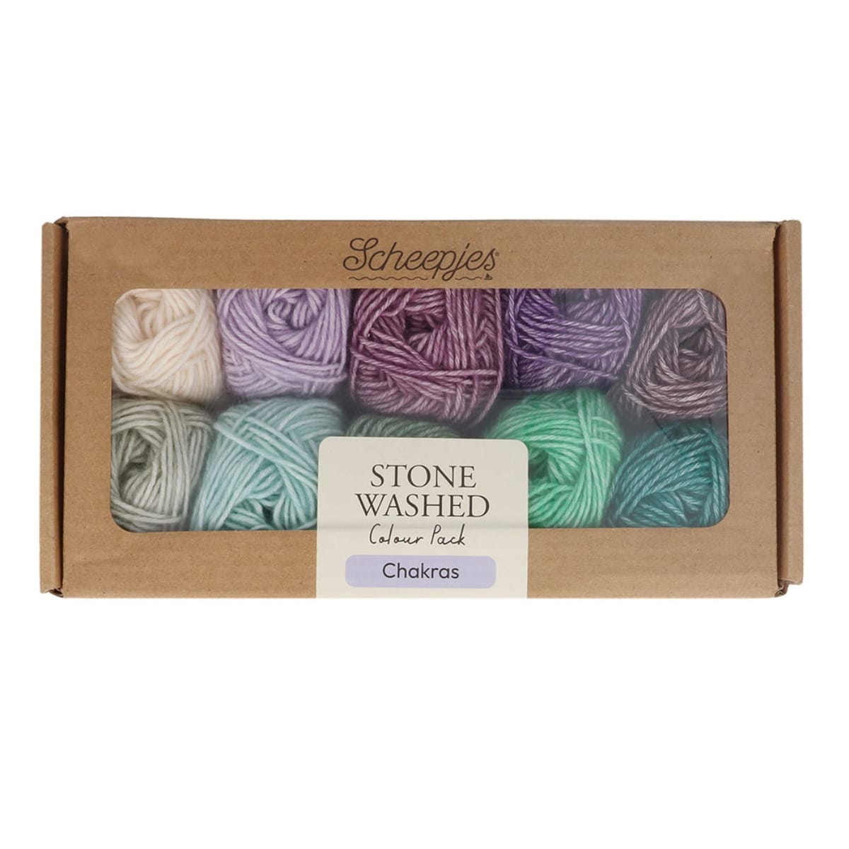 Scheepjes Yarns, Stone Washed Color Pack