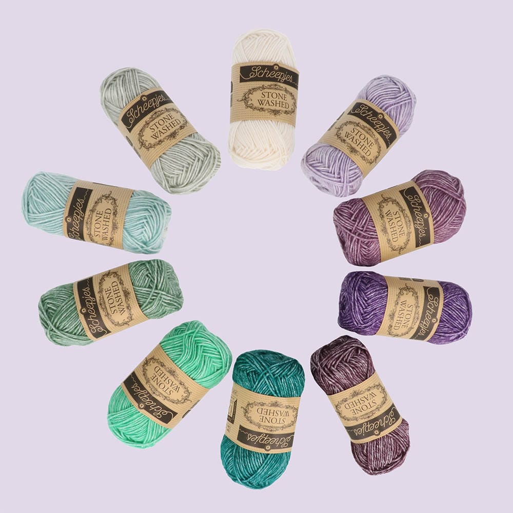 Scheepjes Yarns, Stone Washed Color Pack