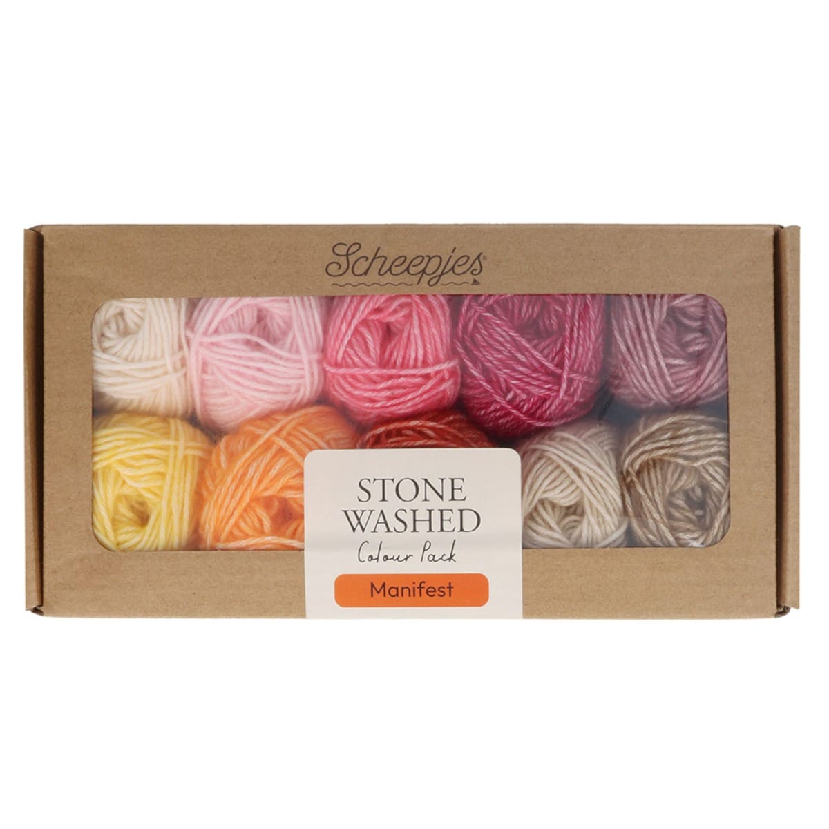 Scheepjes Yarns, Stone Washed Color Pack