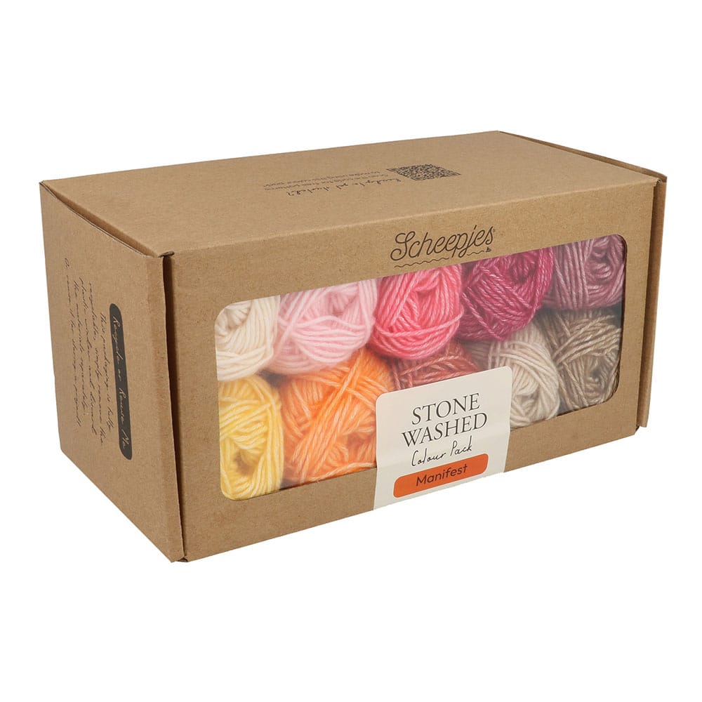 Scheepjes Yarns, Stone Washed Color Pack