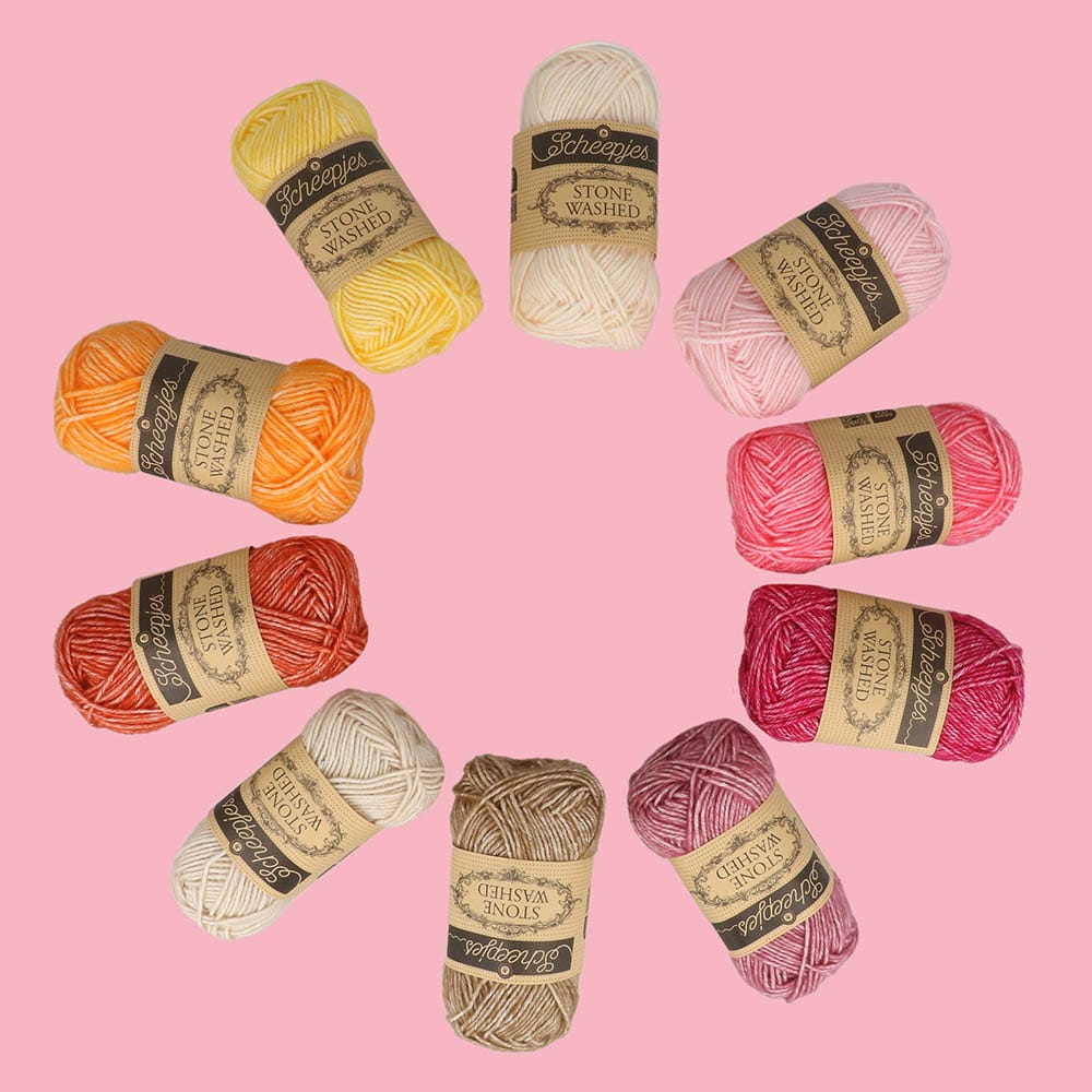 Scheepjes Yarns, Stone Washed Color Pack