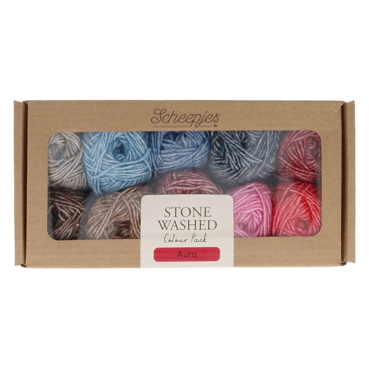 Scheepjes Yarns, Stone Washed Color Pack